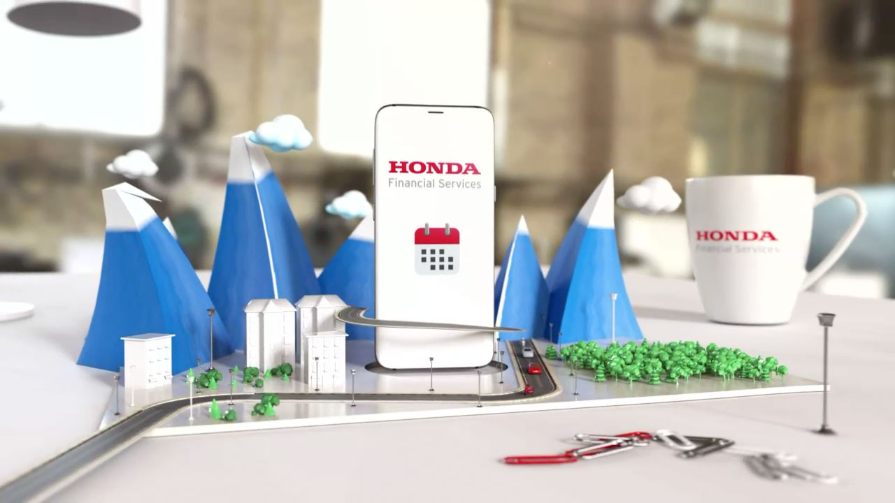 HONDA Personalised Video Design & Animation
