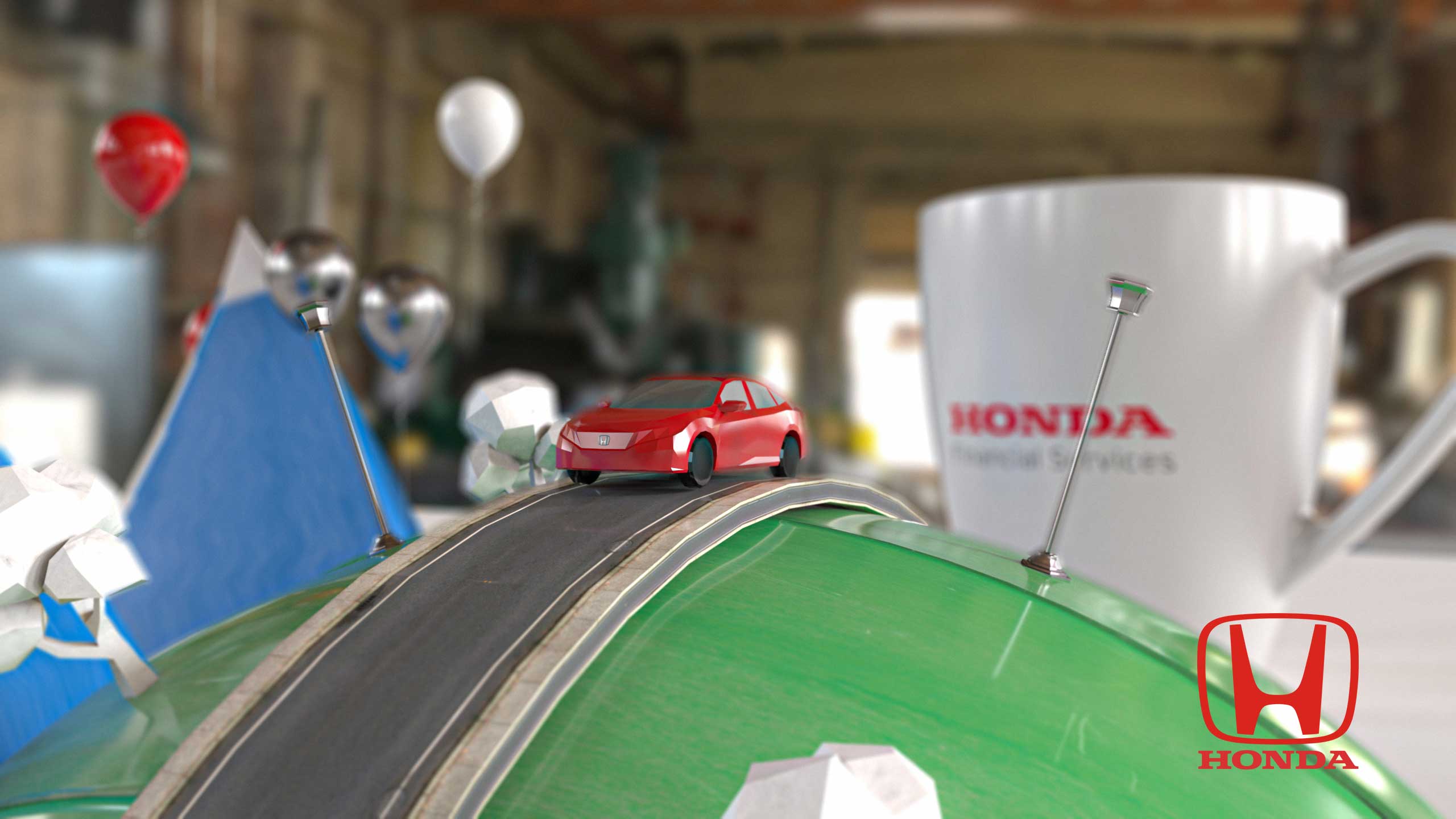 HONDA Personalised Video Design & Animation